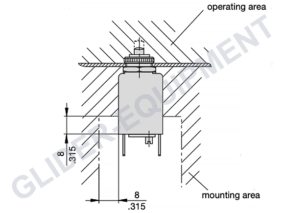 ETA 106-series zekering  1.0 Amp [106-P30-1A]